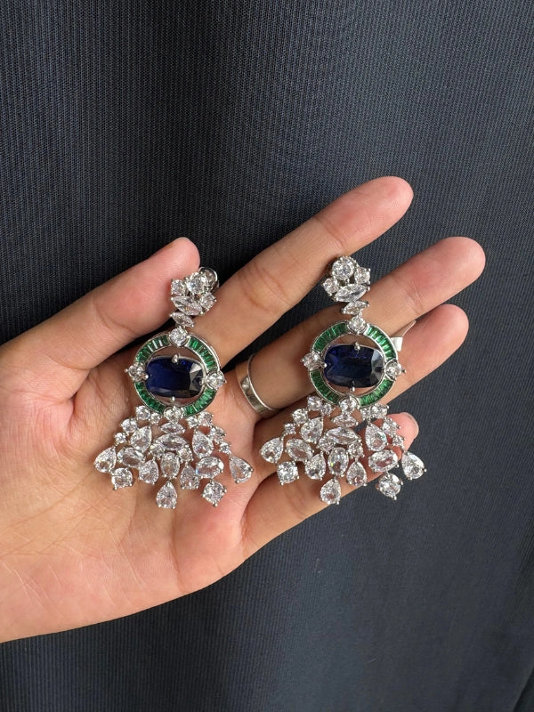 sapphire earrings