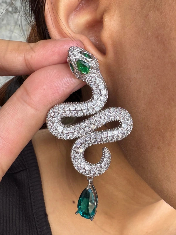 Emerald earrings