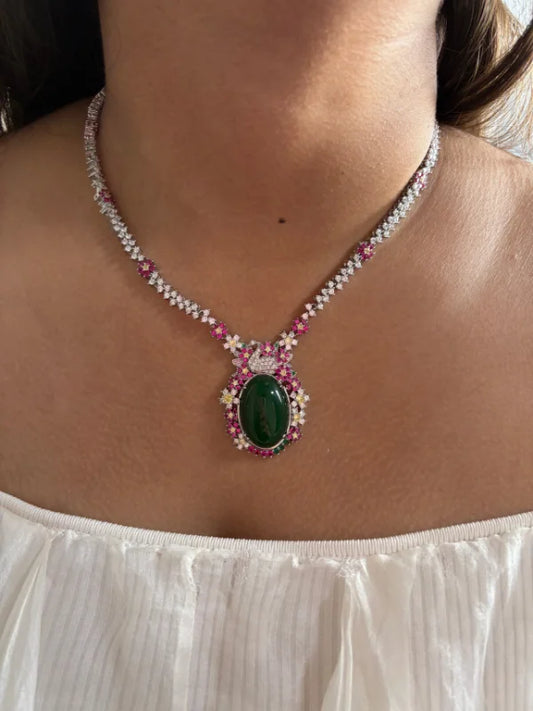 cz necklace
