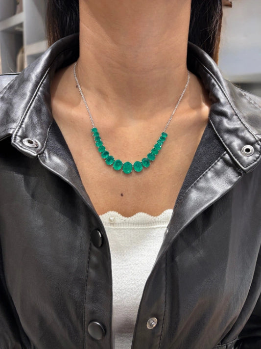emerald necklace