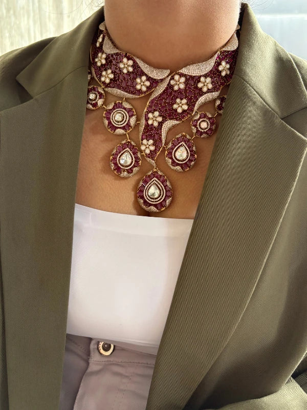 Ruby necklace