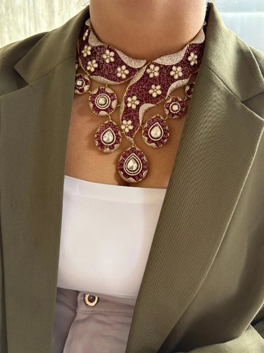 Ruby necklace