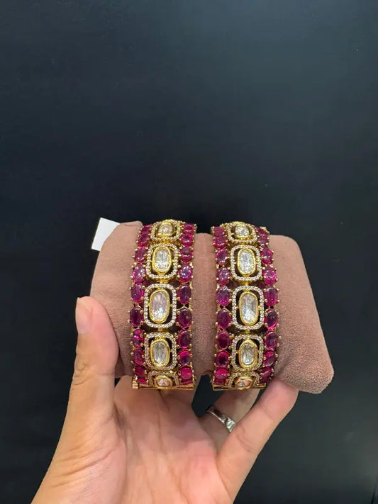 Victorian Ruby Bangles