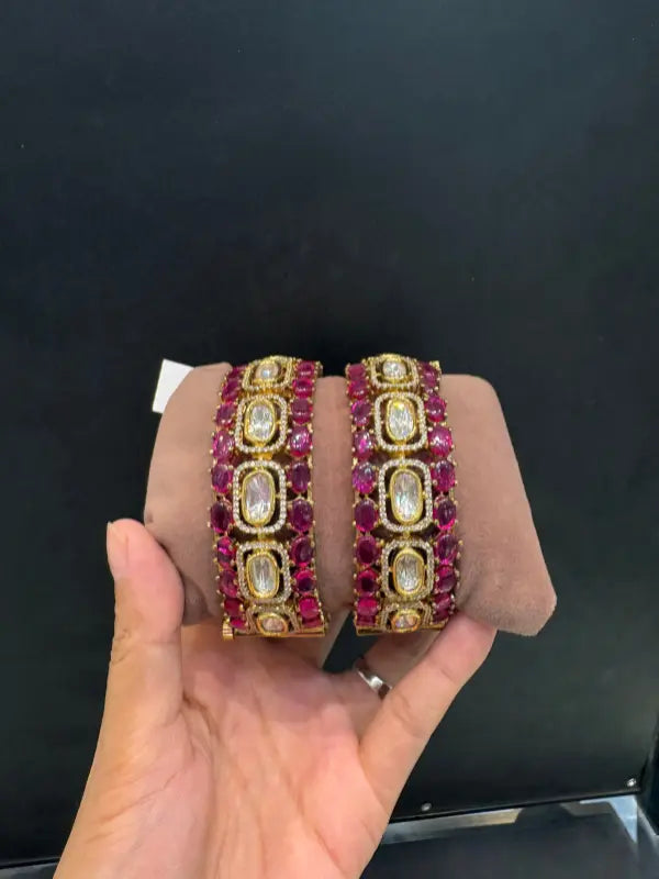 Victorian Ruby Bangles