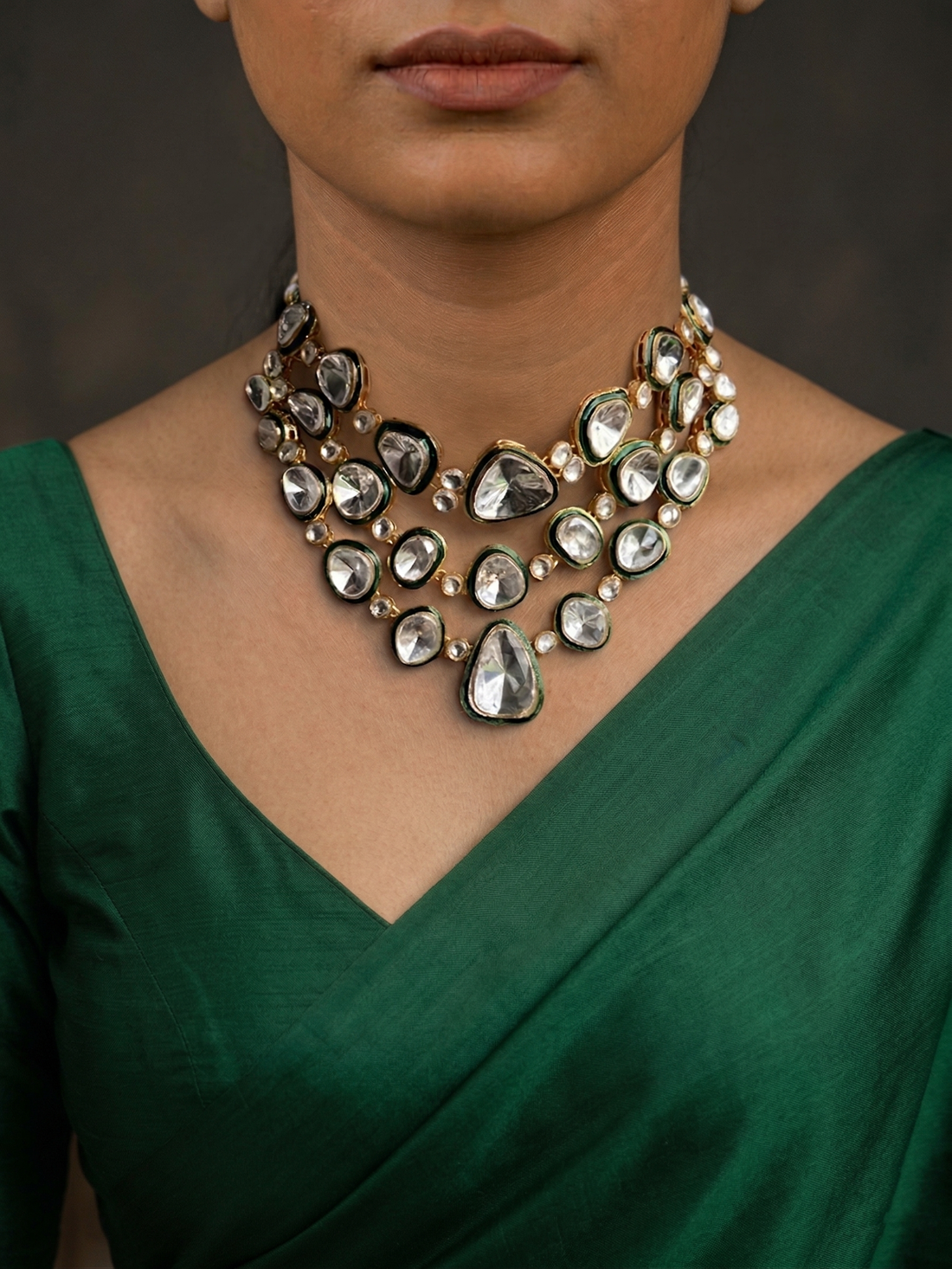 Shine Like Royalty: The Timeless Polki Choker Necklace Guide