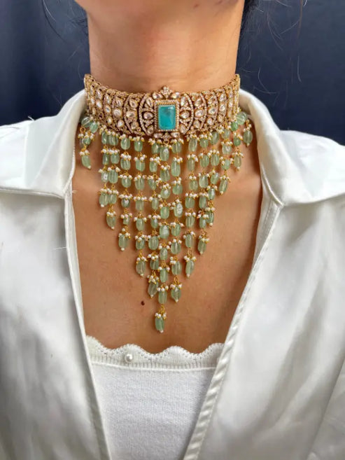 Neckline Mastery: How to Pair Your Necklace Set with Any Outfit