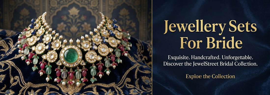 The Grace of Kundan: Why the Peacock Necklace Set is a Bridal Favorite