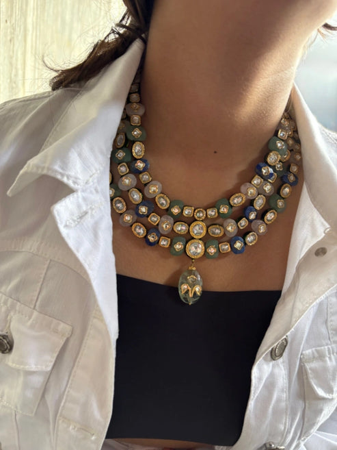 Elevate Your Elegance: Why Every Woman Needs a Kundan Layering Necklace Set