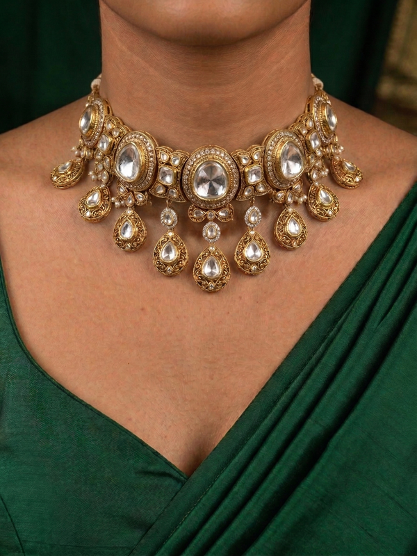 Victorian Polki Choker