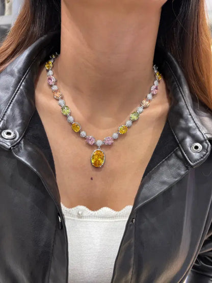 pendent set with matching earrings 