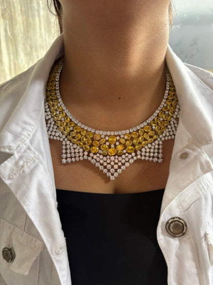rose cut necklace