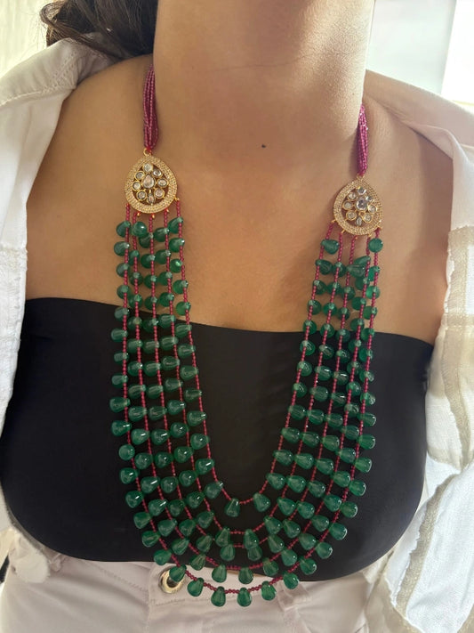 emerald mala