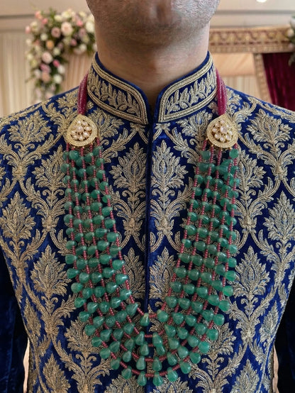 Emerald Groom Mala