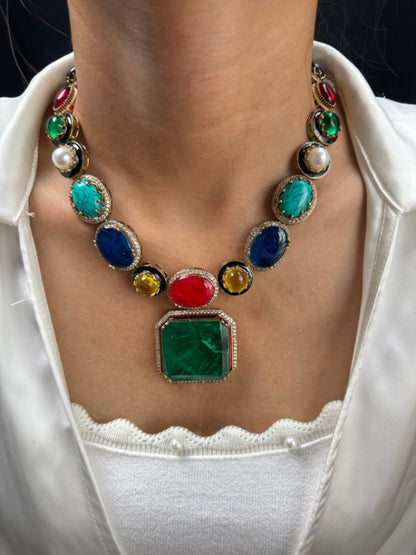 gemstone necklace 