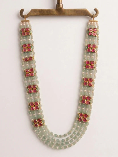 Elegant Multi-Layered Groom Mala