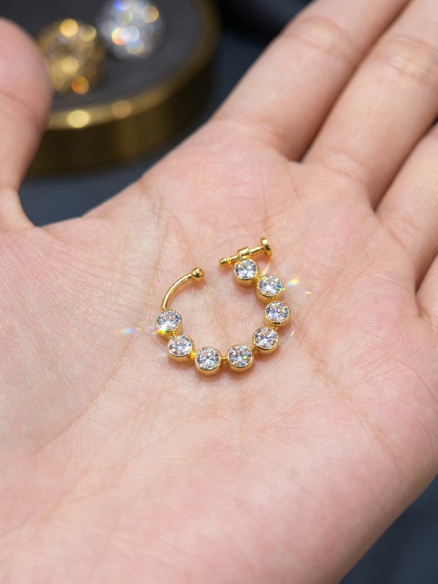 Sterling Silver Nose Ring (small)