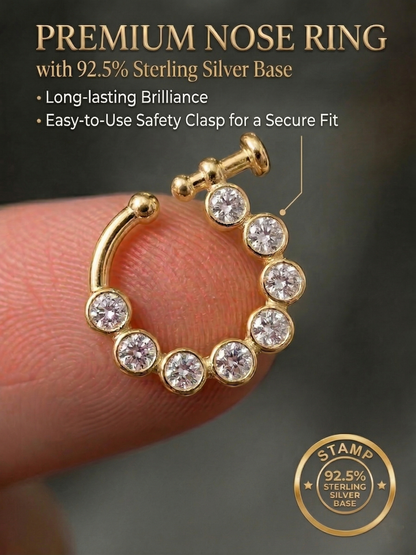 Sterling Silver Nose Ring (small)