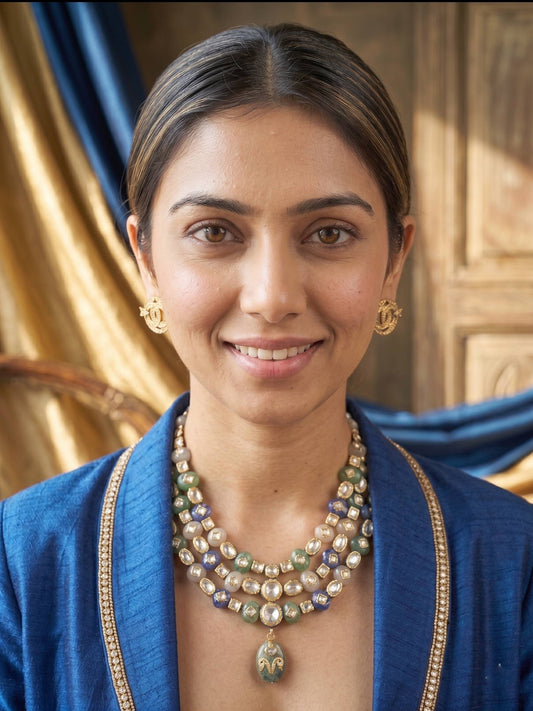 Kundan Layering Necklace