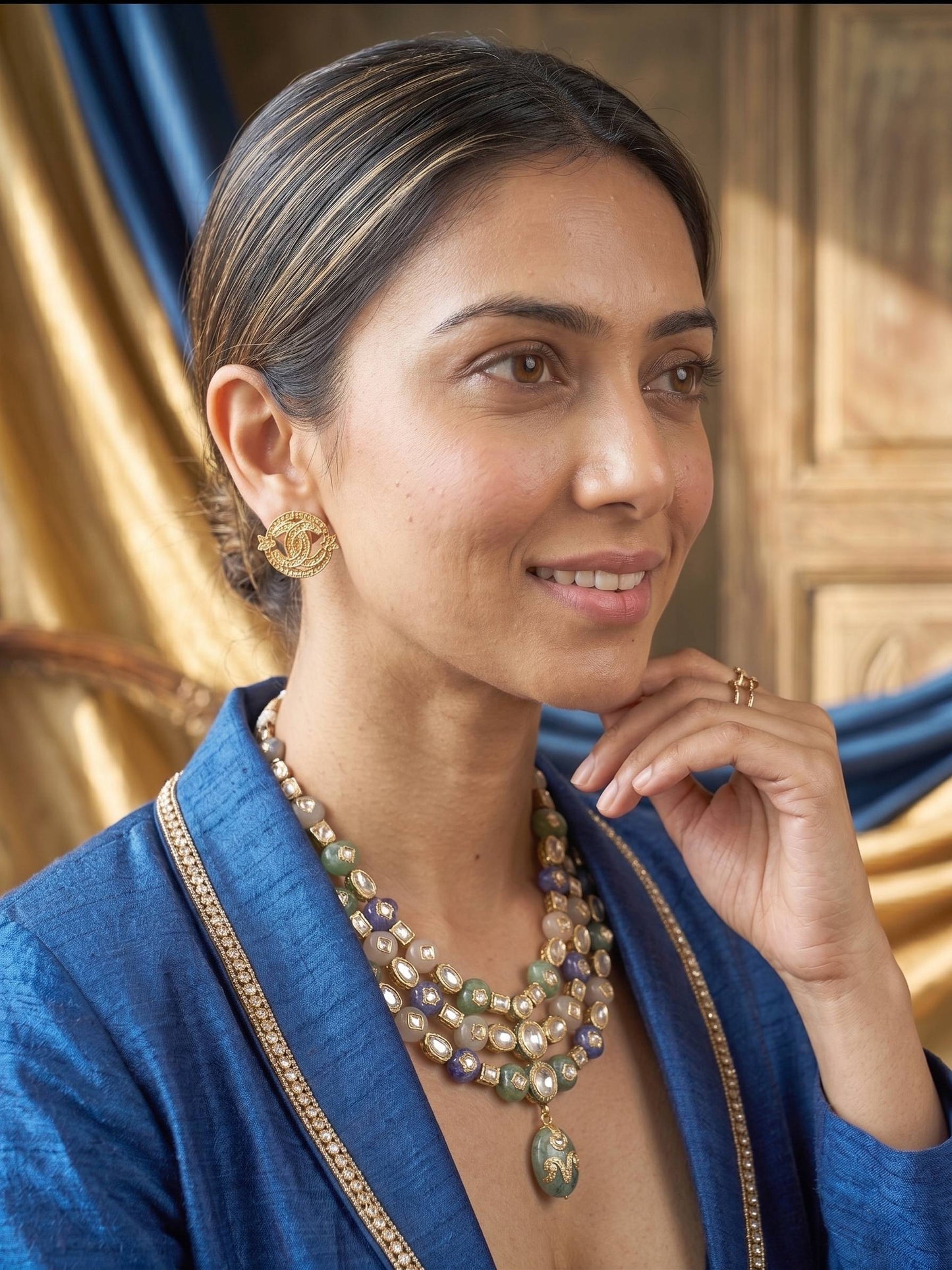Kundan Layering Necklace