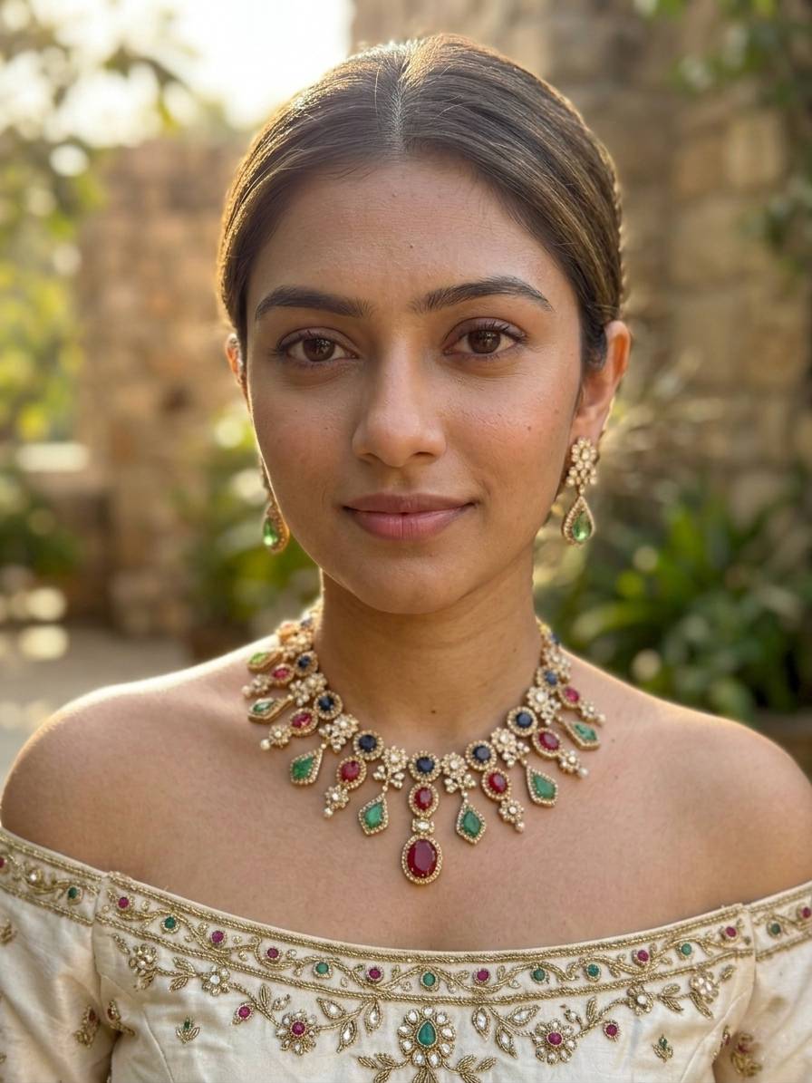 Necklace Set For Women Gold Designs