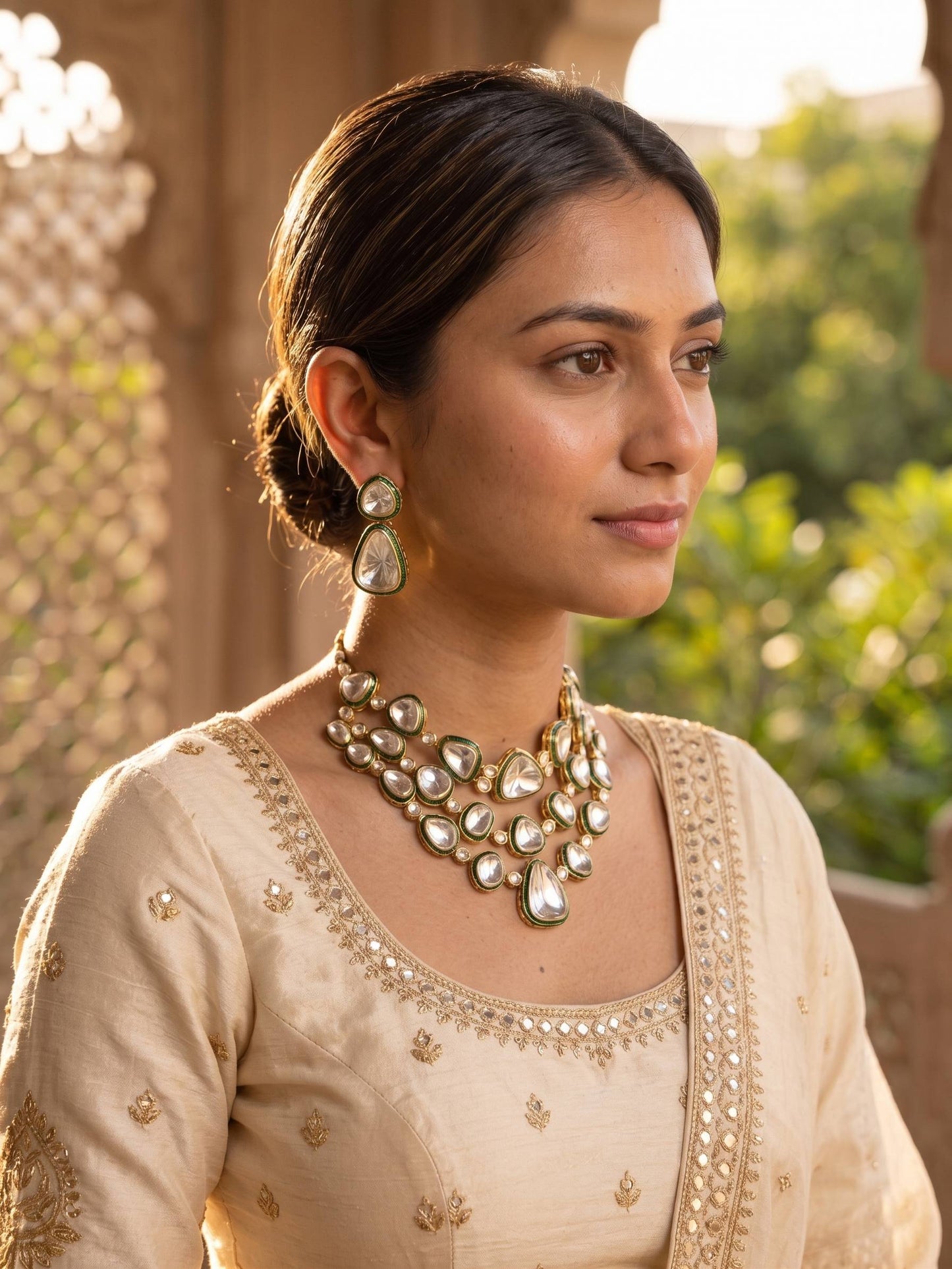 Choker With Intricate Design For Celebration