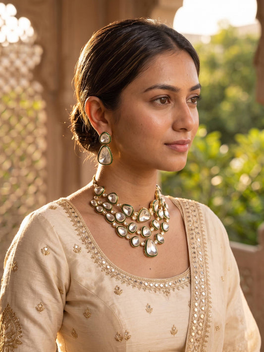 Choker With Intricate Design For Celebration