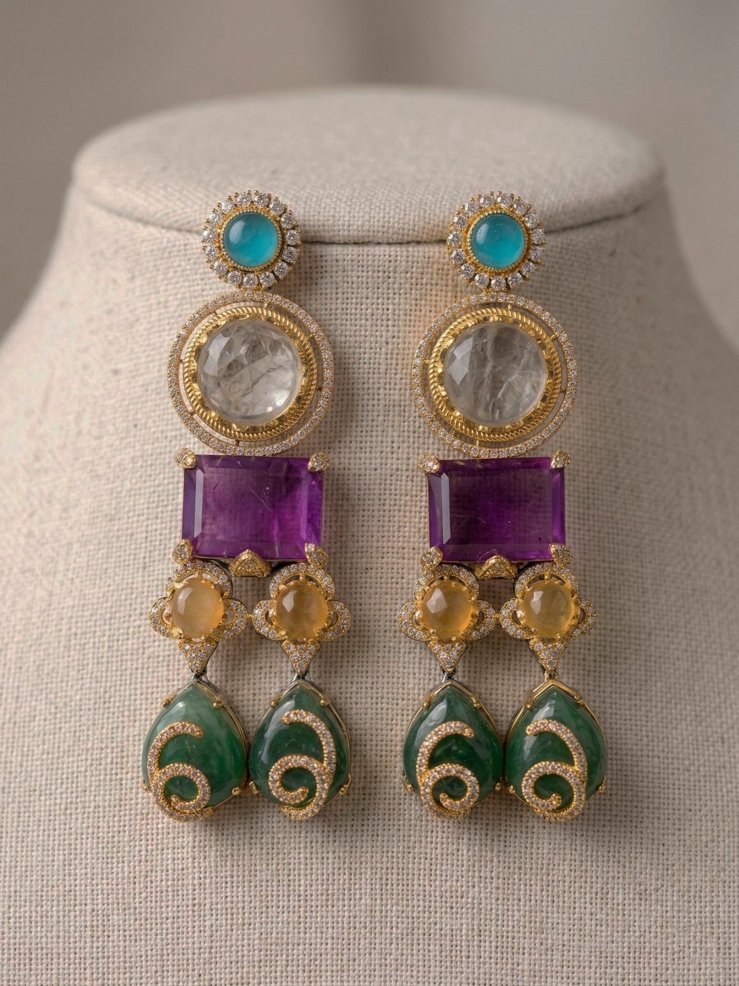 Jewel Street Designer Ladies Earring Set