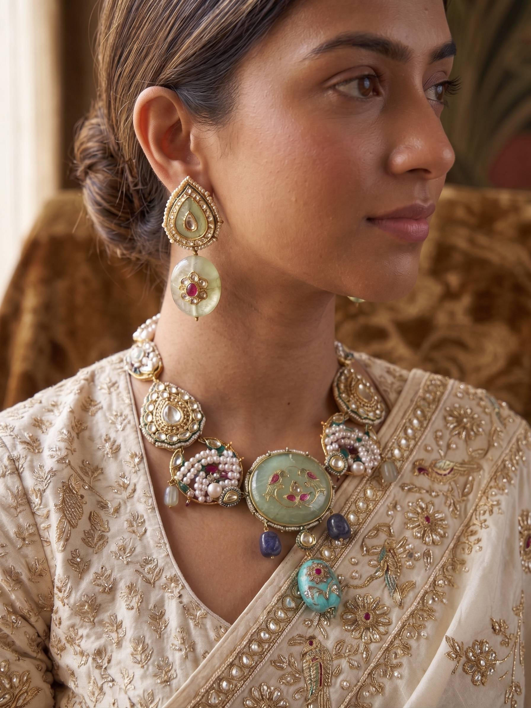 Semi Precious Necklace
