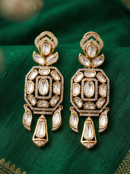 Premium Kundan Earring and Necklace Set from Jewel Street Delhi