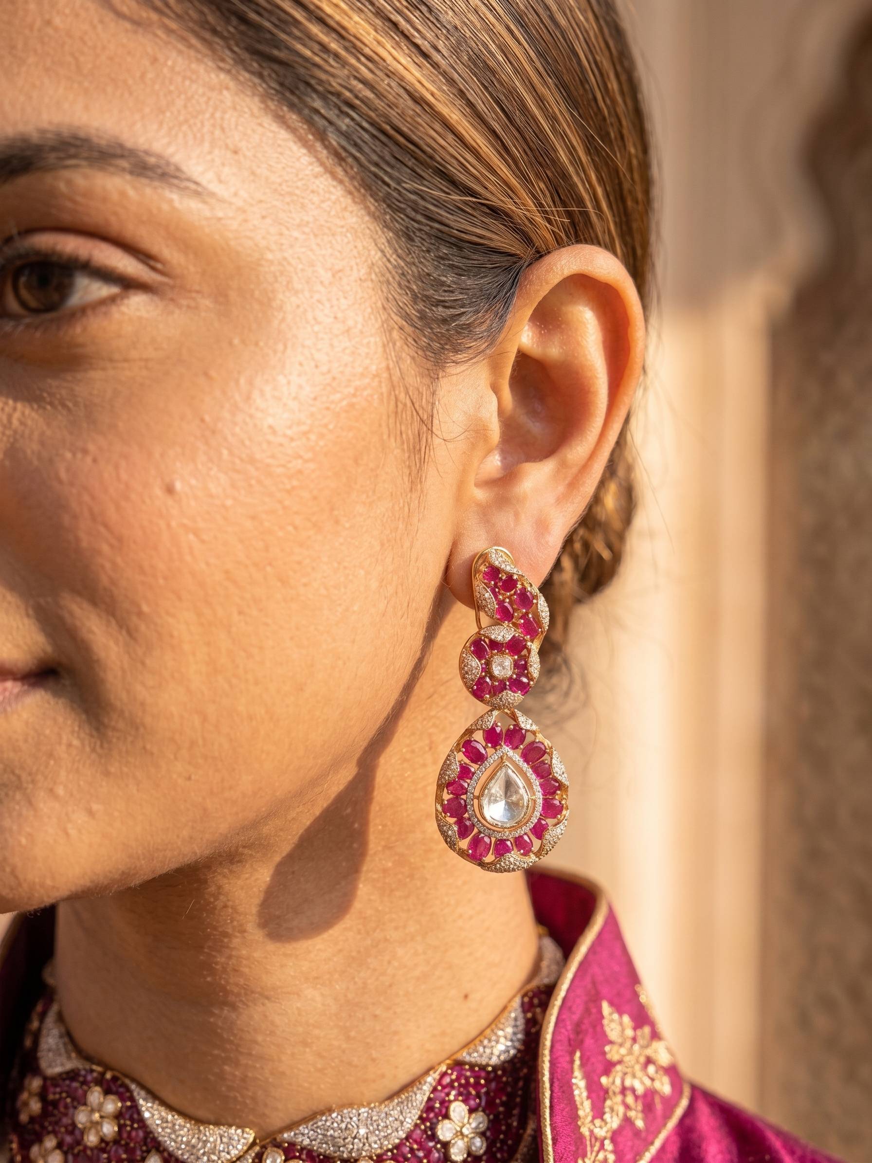 Necklace Set For Women With Earrings