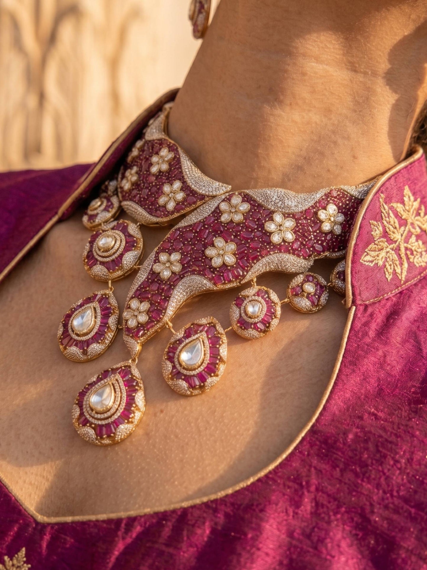 Necklace Set For Women With Earrings