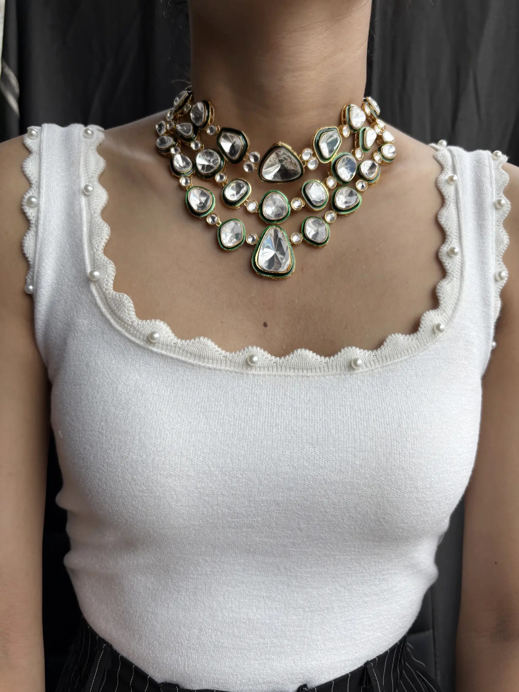 polki choker