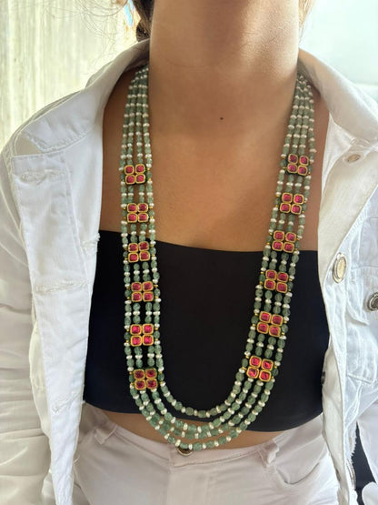 Elegant Multi-Layered Groom Mala