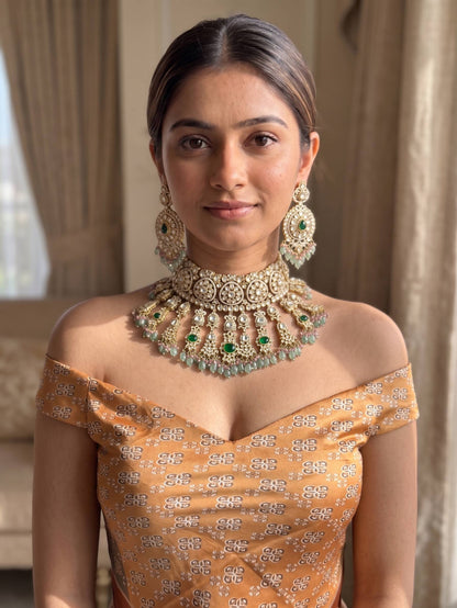 Necklace Set For Women With Earrings - 1