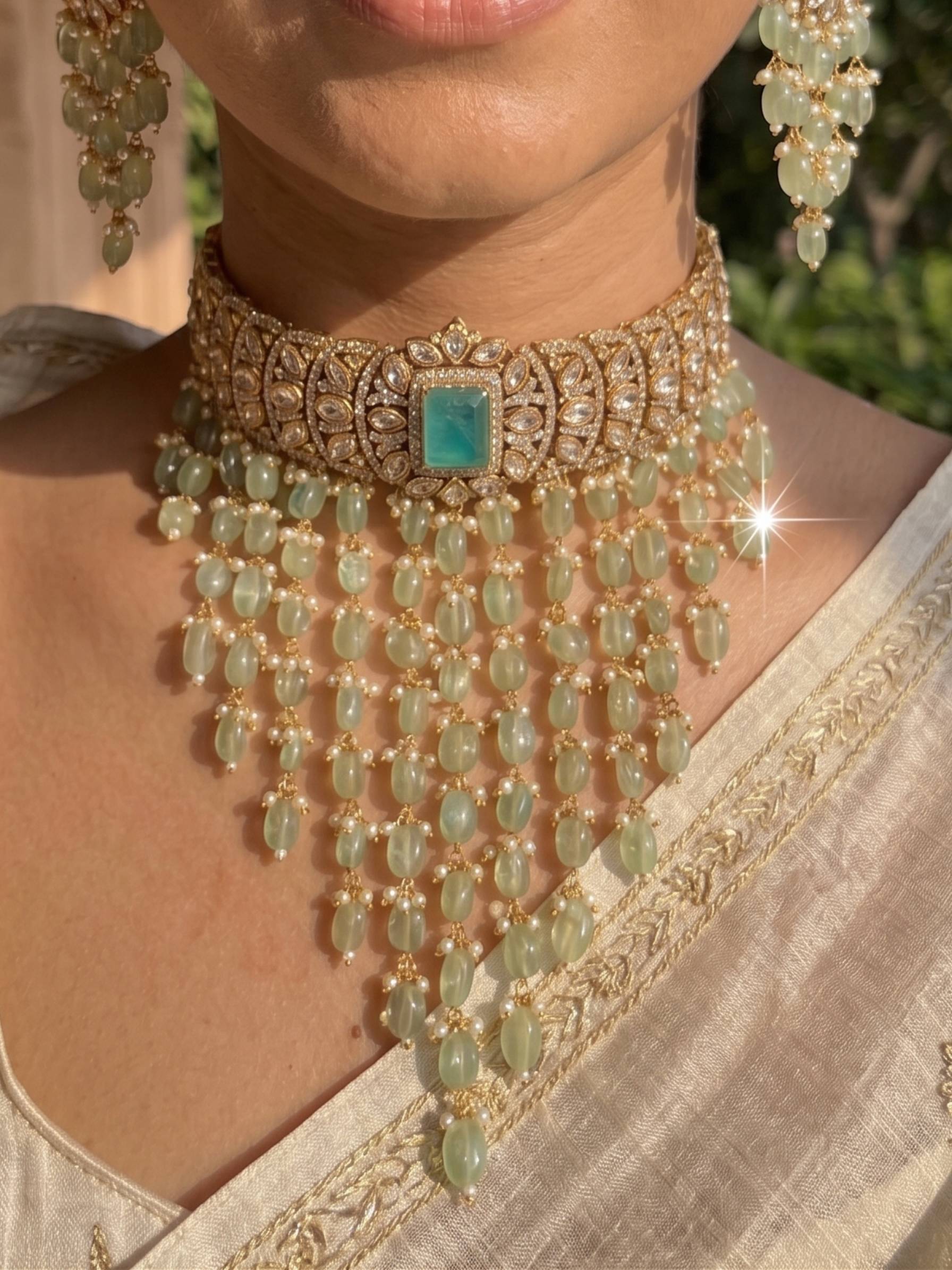 Necklace Set For Women With Earrings