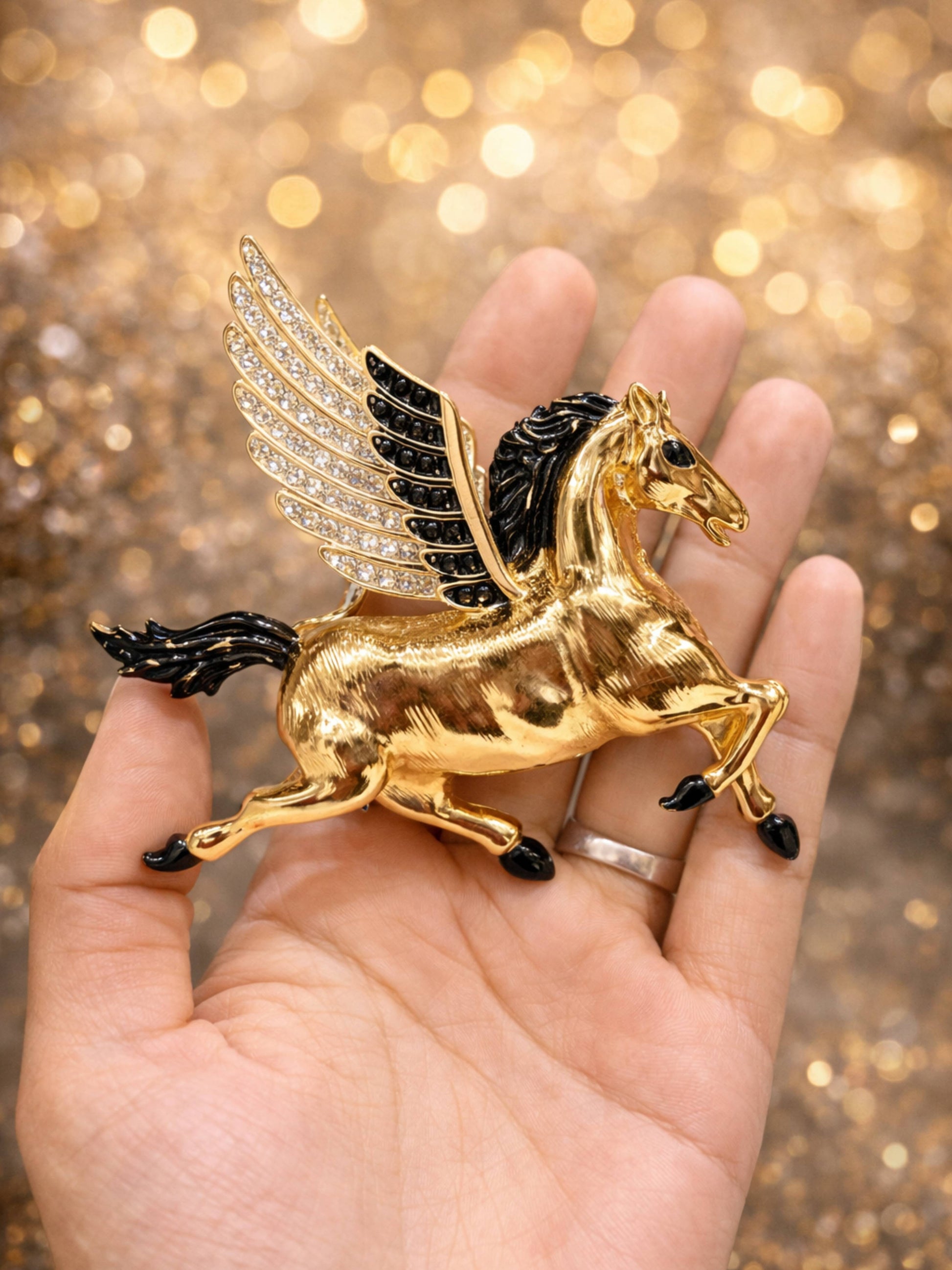 brooch for men unicorn
