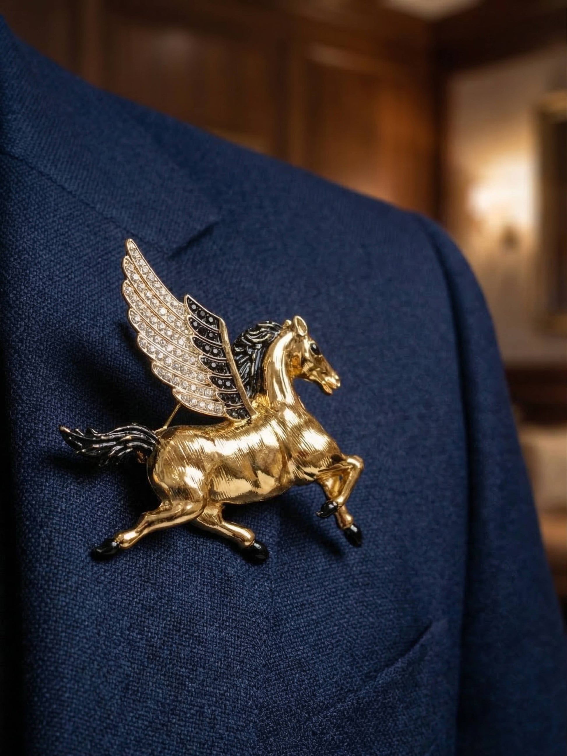 brooch for men unicorn