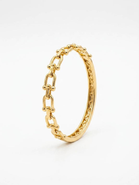 Jewel Street Elegant Golden Bracelet - Premium Anti-Tarnish Finish | Jewelry Gift For Mother's Day
