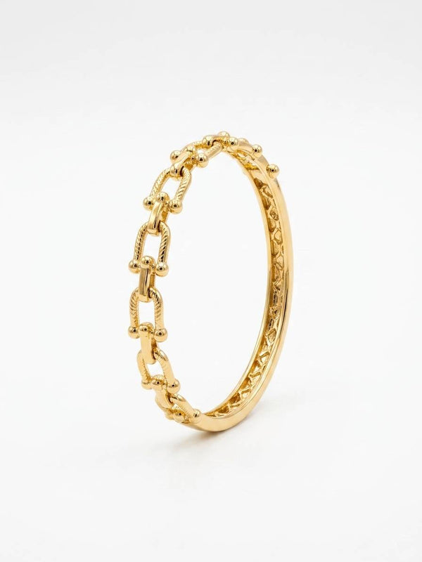 Jewel Street Elegant Golden Bracelet - Premium Anti-Tarnish Finish | Jewelry Gift For Mother's Day