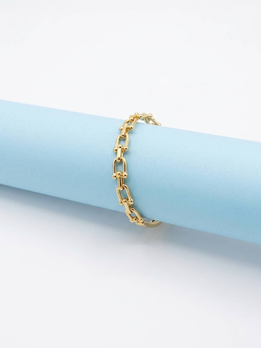 Jewel Street Elegant Golden Bracelet - Premium Anti-Tarnish Finish | Jewelry Gift For Mother's Day