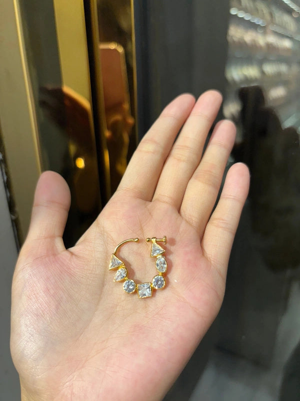 Uncut Polki Nose Ring