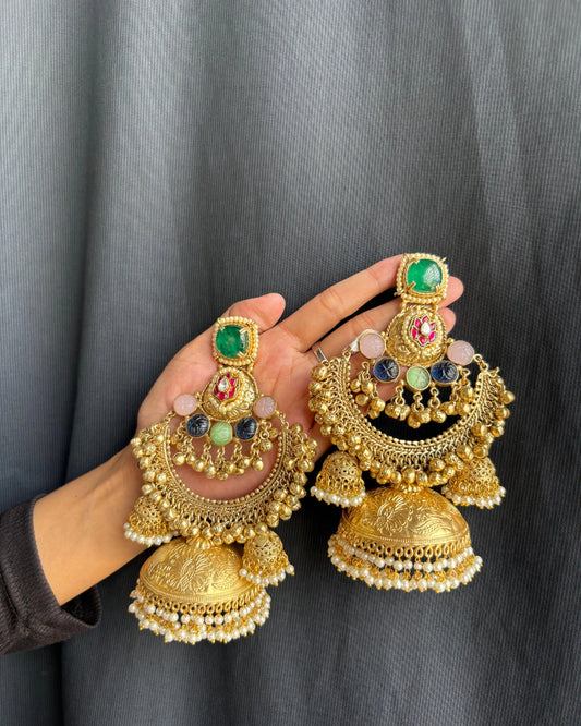 vintage jhumki